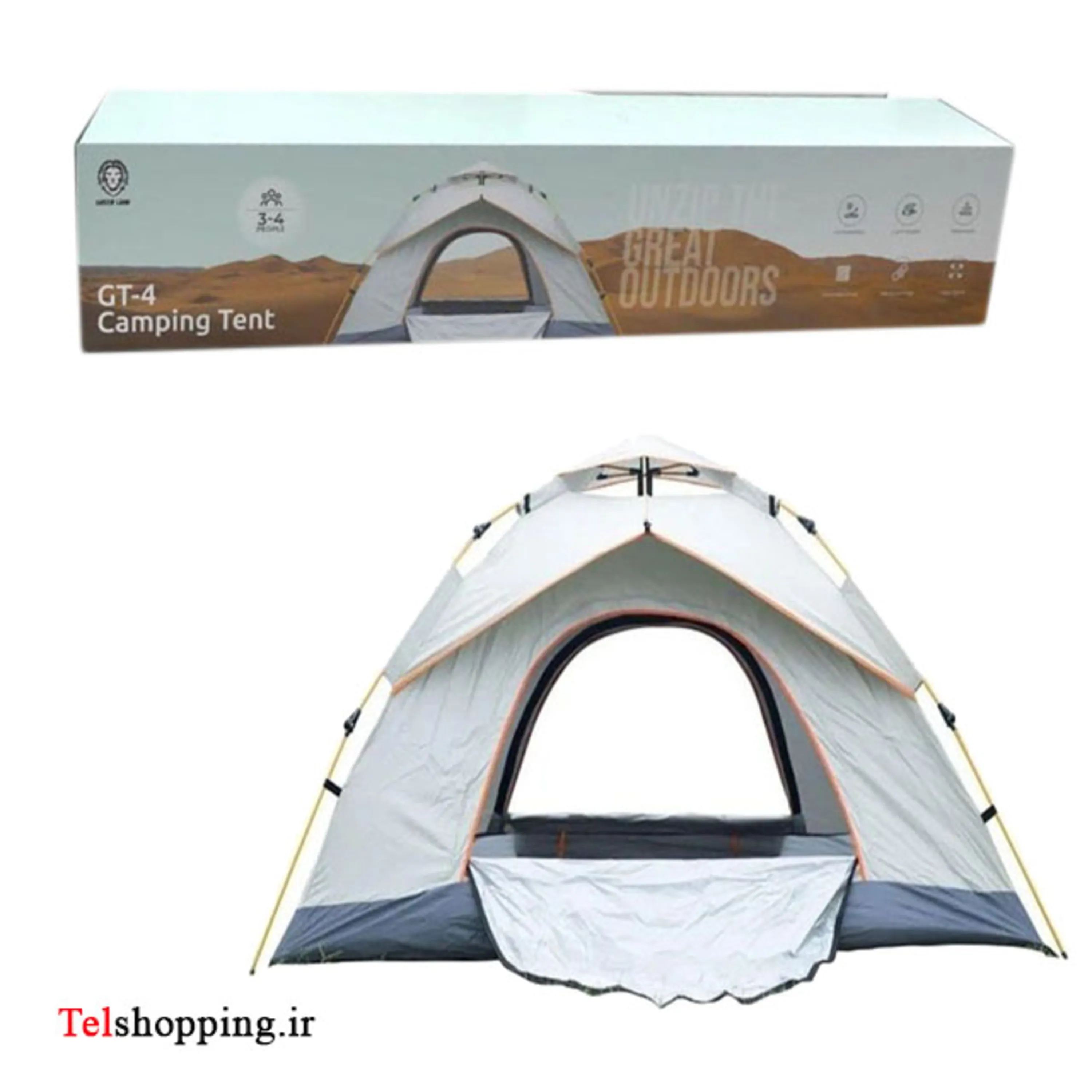 چادر مسافرتی گرین لاین مدل GT4